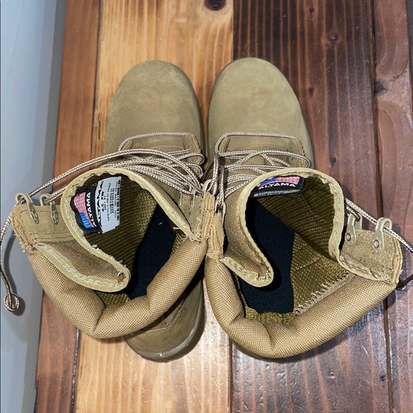 ALTAMA MENS 4.5 XW TAN STEEL TOE ARMY COMBAT BOOTS NWOT main image 5